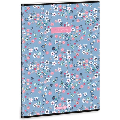 Ars Una Sešit Pearl Blossom Blue A4 linkovaný