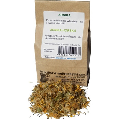 Jukl bylina ARNIKA 50 g