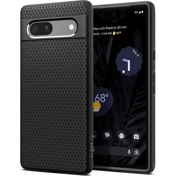 Image 1 of Spigen Гръб Spigen Liquid Air за Google Pixel 7a - Черен
