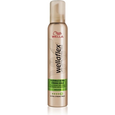 Wella Wellaflex Silk Finish & Hold penové tužidlo ultra silná fixácia 200 ml