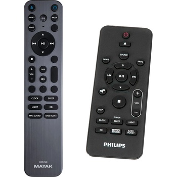 GENERAL Philips rc-5760 - метал и подсветка дистанционно управление дубликат (rc-5760)