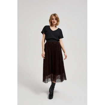 Moodo Разширена миди пола кестеняво Moodo Moodo | Kafyav | ЖЕНИ | XS