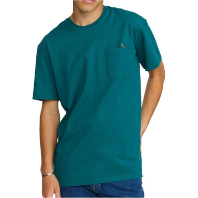 Revolution Мъжка тениска Revolution Application Pocket T-Shirt - Darkpetrol (216-8829-0111)