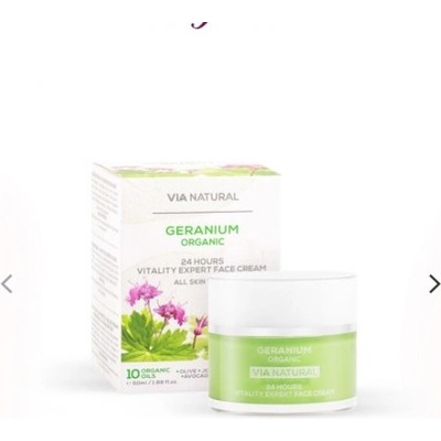 Biofresh Cosmetics Biofrech Via natura Органик 24 часа витализиращ крем експерт Здравец VIA NATURAL 50 ml