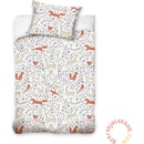 Carbotex obliečky Lesné Zvieratká 211014 100 x 135 cm 40 x 60 cm