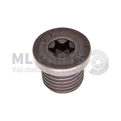 Zátka šroubová M14x1,5x22 ŠKODA OEM Originál N91167901
