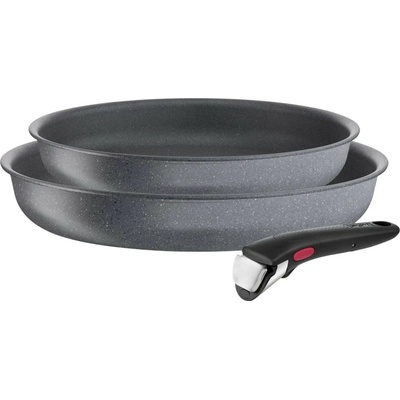 Tefal Súprava panvíc INGENIO NATURAL FORCE 22 cm a 26 cm, sada 3 ks, nepriľnavá