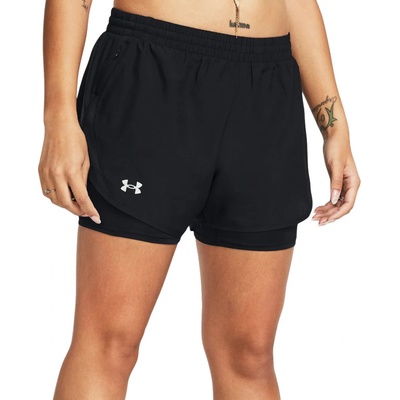Under Armour bežecké šortky Fly By čierna 1382440