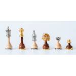 Italfama Цветни сребърни и златни шахматни фигурки
