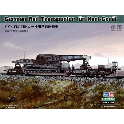 Hobby Boss Rail Transporter for Mörser Karl-Gerät 040/041 1:72