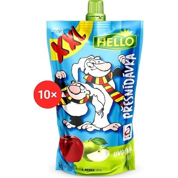 HELLO x x L s jablky 10 x 200 g