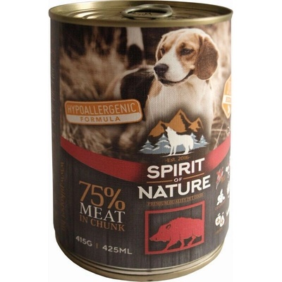 Spirit of Nature Dog With wild boar 6 x 415 g