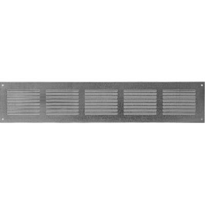 Ventishop KVMp 500x100 kovová hranatá větrací mřížka se síťkou, pozink. ocel