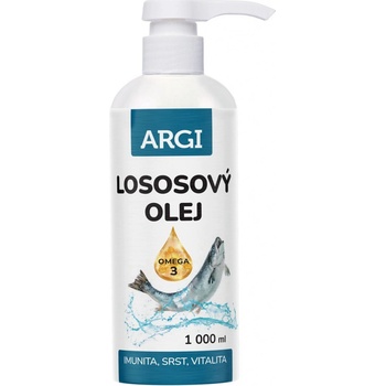 Argi Lososový olej pro psy a kočky 1000 ml