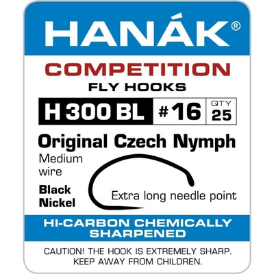 Hanák Competition Muškařský háček blešivcový univerzální vel.8 25 ks