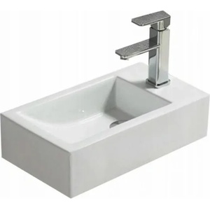 Mexen Inez 45x25 cm left white (21434500L)