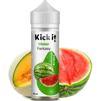 KickIt Melounová fantazie shake & vape 10ml