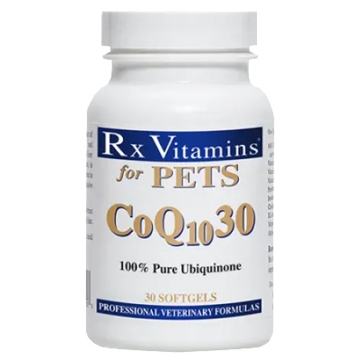 Rx Vitamins Inc RX CoQ10 - коензим Q10, 100% чист убиквинон - 30 меки капсули, Rx Vitamins САЩ - 8003
