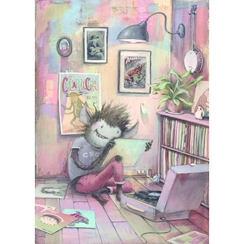 Image 1 of Heye - Puzzle Zozoville: Vinyl Monster - 1 000 piese