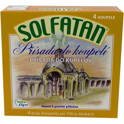 Solfatan přísada do koupelí 4 x 100 g – Zbozi.Blesk.cz