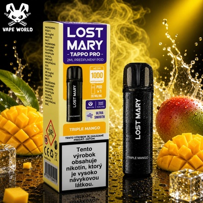 Lost Mary Tappo cartridge Triple Mango 20 mg