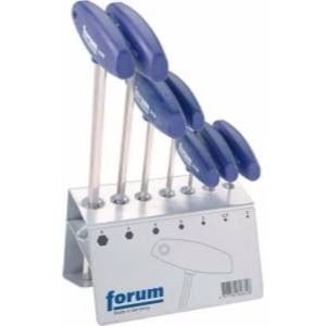 Forum Комплект шестограмни Т-образни отвертки forum, sw 2-8, 7 части (forum 4317784846318)