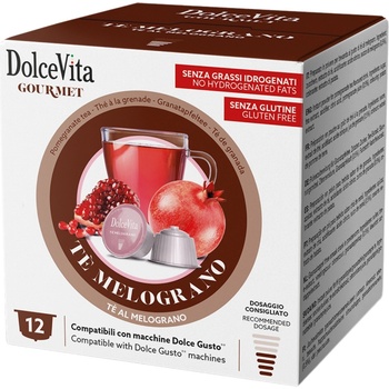 Dolce Vita Чай Dolce Vita с вкус на нар за Dolce Gusto 12 капсули