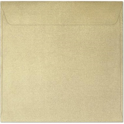 Galeria Papieru Ozdobné obálky Pearl - 14,5 x 14,5 cm, 120 g/m2, zlaté, 10 ks