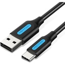 Vention COKBD Nabíjací USB-A 2.0 na USB-C, 0,5m, černý
