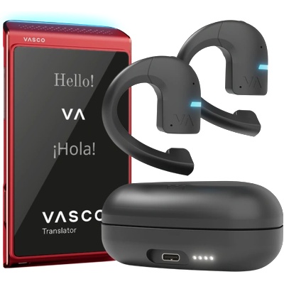 Vasco Electronics Translator Q1 Scarlet Pulse + E1