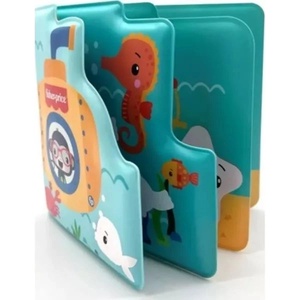 Mattel Fisher-Price: Цветна къпеща се книжка, играчка за баня (F2211)