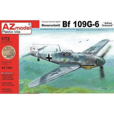 AZmodel Messerschmitt Bf 109 G-6 Alfred Onboard 1:72