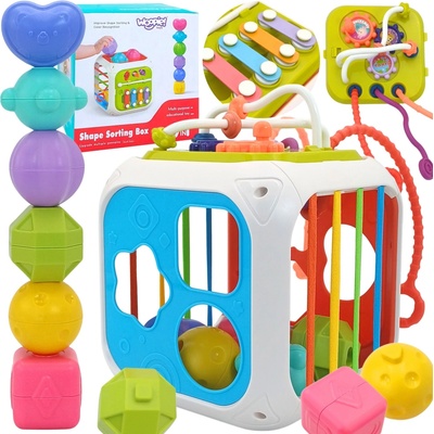 Woopie senzorická edukační kostka