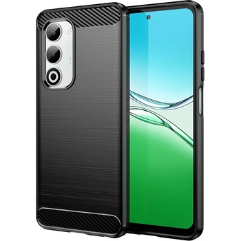 OPPO A5 5G / A5 4G Удароустойчив Калъф Carbon Fiber Brushed и Протектор - черен, тъмносин и червен