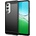 OPPO A5 5G / A5 4G Удароустойчив Калъф Carbon Fiber Brushed и Протектор - черен, тъмносин и червен