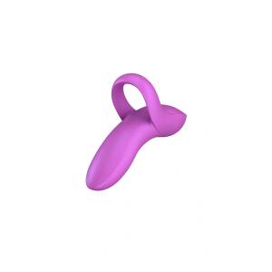 Satisfyer Bold Lover - вибратор за пръсти - Лилаво