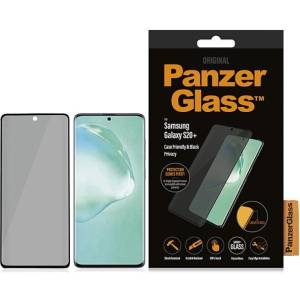 Panzer Стъклен протектор PanzerGlass за Samsung Galaxy S20 Plus CaseFriendly Privacy - Черен