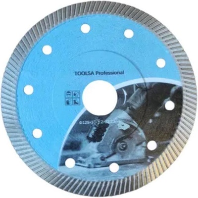 UNI STR Диск диамантен за гранитогрес TURBO, 125x22.23 мм (UNI-011118)