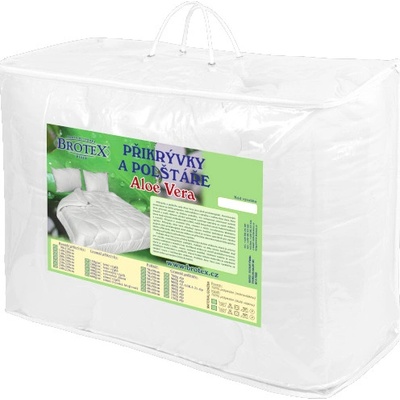 Brotex set Aloe Vera 140x200 celoroční 850g Unico AloeVera 70x90 900g