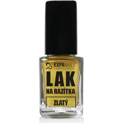 Expa-nails lak na razítka zlatý 12 ml
