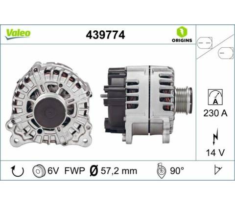 Generátor VALEO 439774