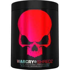 GENIUS NUTRITION Warcry Shredz | Thermogenic Powder [300 грама] Ягода и диня