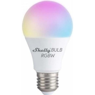 Shelly DUO RGBW 9W E27 SHELLY-DUO-RGBW Smart žiarovka