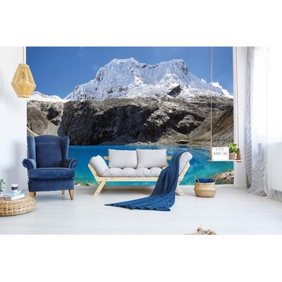 DIMEX ART Самозалепваща се флизелинова фототапета езеро уаскаран 375 x 250 см