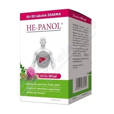 HE-PANOL 50+20 tabliet