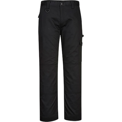 PortWest kalhoty Super Work Trouser CD884 co pasu černá