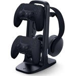 SPIGEN Универсална стойка Spigen за геймърски контролер и слушалки, черна (AMP07412)