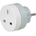 LEGRAND Адаптер от UK / Шуко стандарт бял 16A - 050383 (050383)