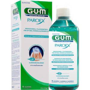 Sunstar Вода за уста Paroex, с 0.06% хлорхексидин, 500 ml