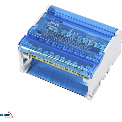Rozvodný blok Bemko 230 V IP20 125 A
